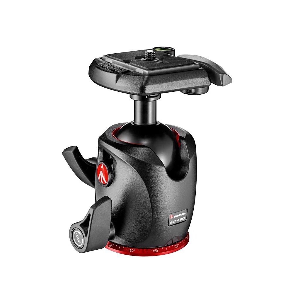 Manfrotto Testa a sfera XPRO con piastra quick release 200PL Duty-free