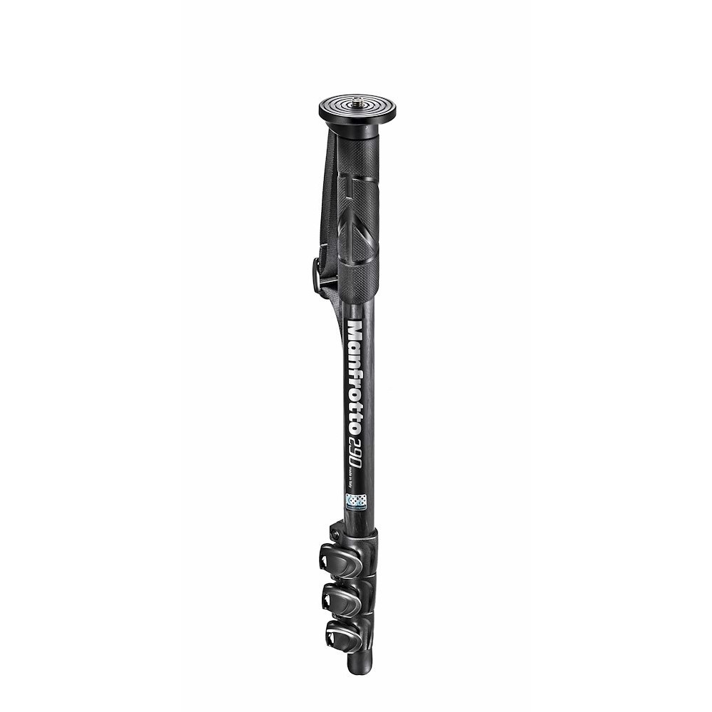 Manfrotto Monopiede 290 a 4 sezioni in carbonio Novità