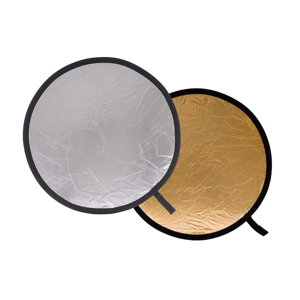 Manfrotto Pannello circolare Argento / Oro Ø 95 cm Saldi Di Fabbrica