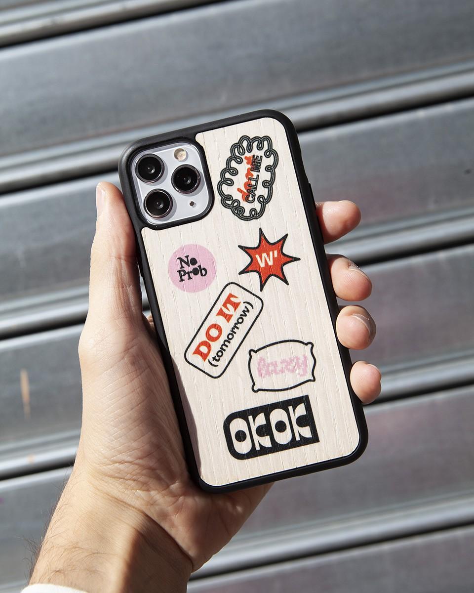 Wood'd Pop Stickers Cover Spedizione Gratuita